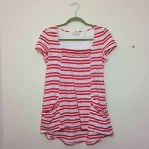 (1+1) Anthropologie Striped Shirt (Meadow Rue)
